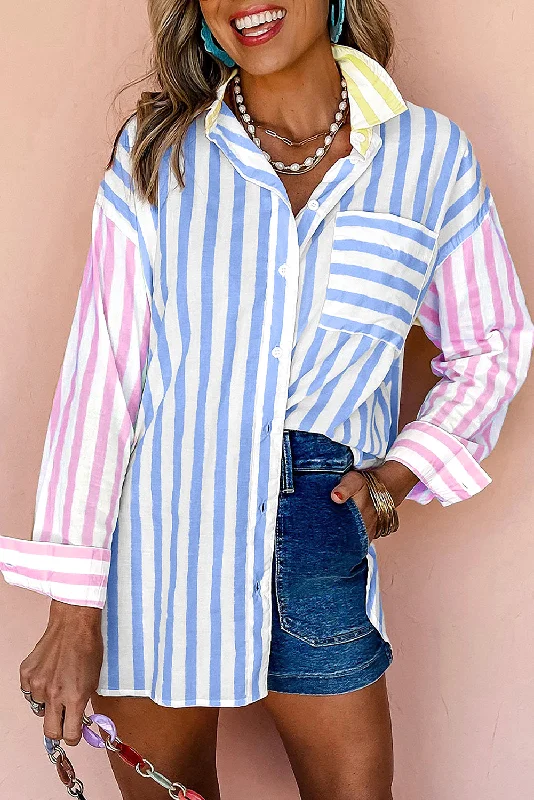 Sky Blue Stripe