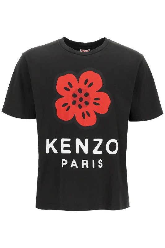 Men's tie - dye t - shirts with a bohemian styleKenzo Men's "Boke Flower Printed T-Shirt