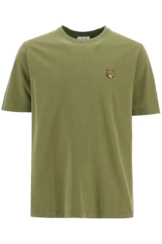 Men's mock - neck t - shirts with a modern and sleek styleMaison Kitsune Men's Bold Fox Head T-Shirt