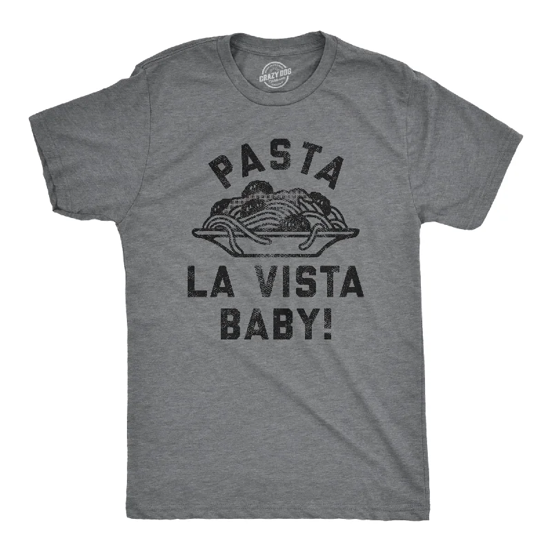 Men's thermal t - shirts with a high - neck design for cold weatherPasta La Vista Baby Men's T Shirt