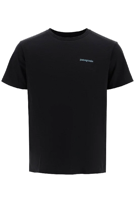 Men's antimicrobial t - shirts for odor - free freshness during travelPatagonia Men's Fitz Roy Icon Responsibili-T
