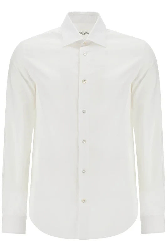 Men's polo t - shirts with a contrast collar for a preppy lookVincenzo Di Ruggiero Men's Slim Fit Twill Shirt For Men